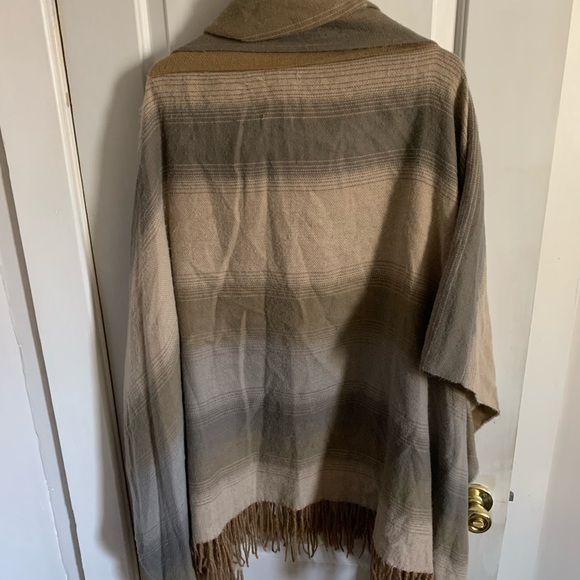 Free people striped poncho O/s - Picture 3 of 4